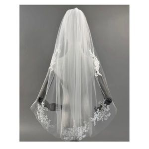 Beautiful Bridal Veil with embroiderey
